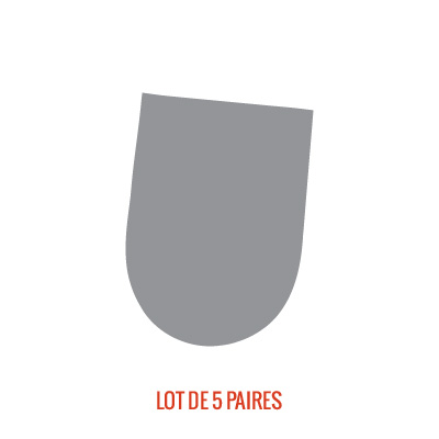 TALONNETTE CHOPART GRIS 06 191 PONCE ADHESIVE