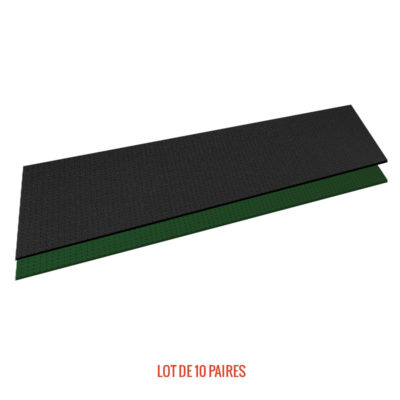 COVER PEA NOIR/VERT PERF XL 235 DECOUPE